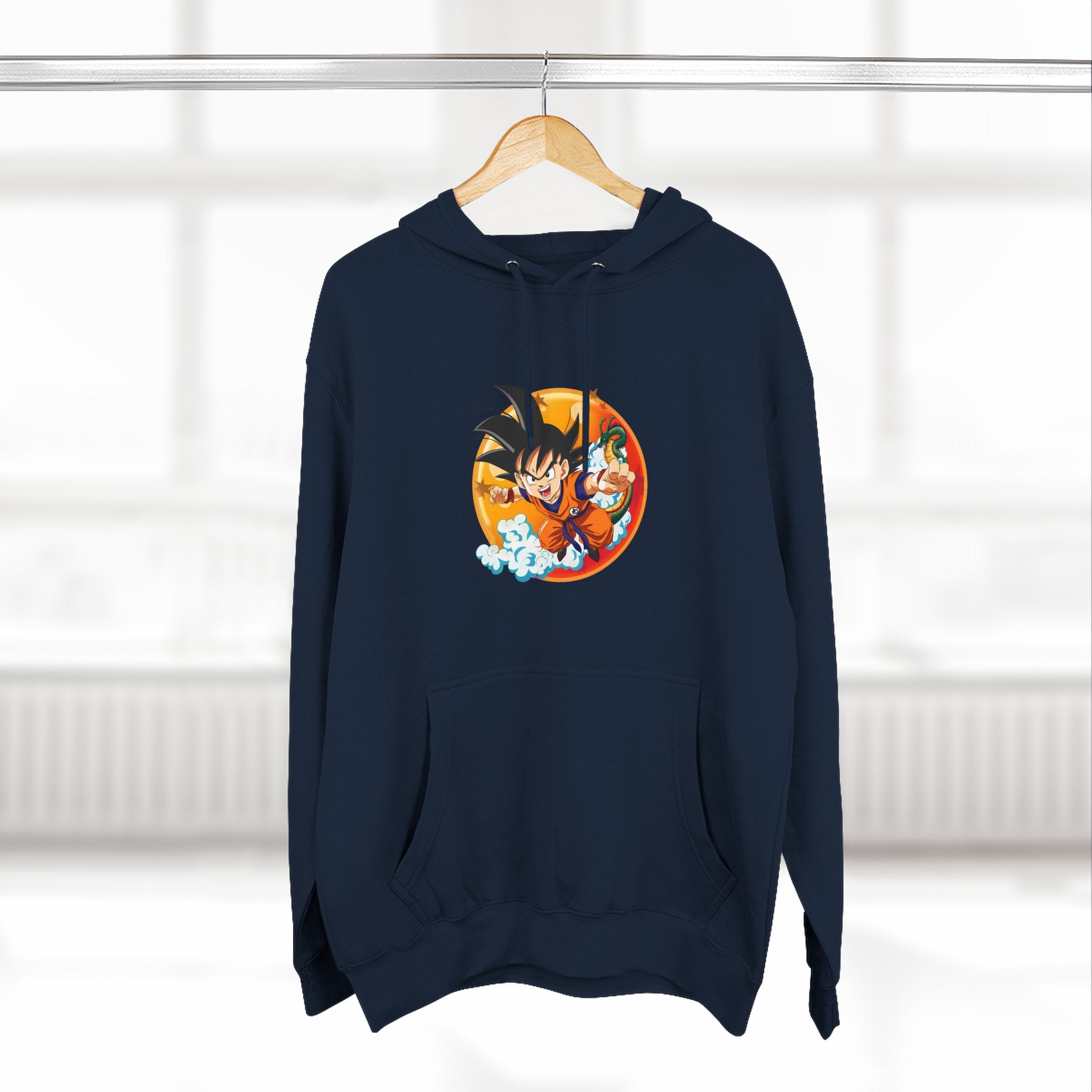 Fleece Hoodie Dragon Ball Son Goku Design