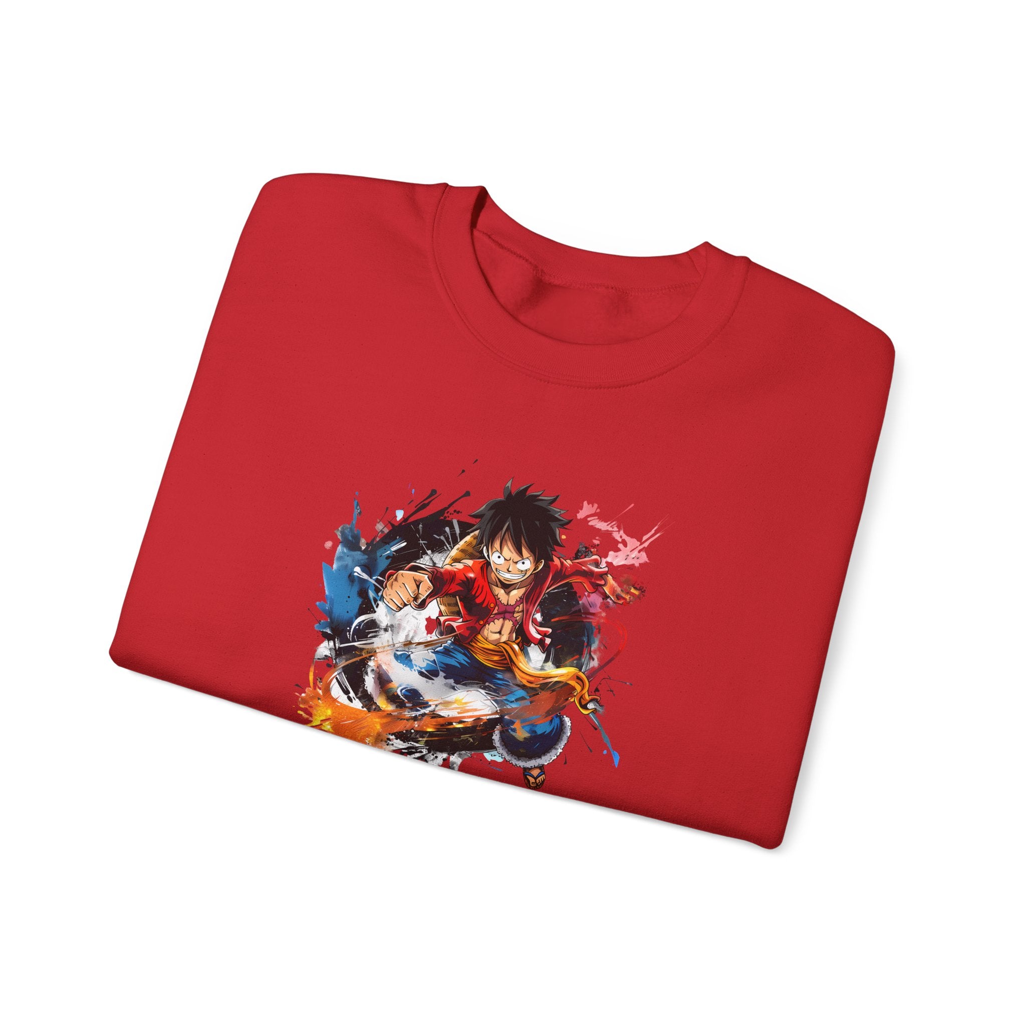 Anime Crewneck Sweatshirt - Cool One Piece Design