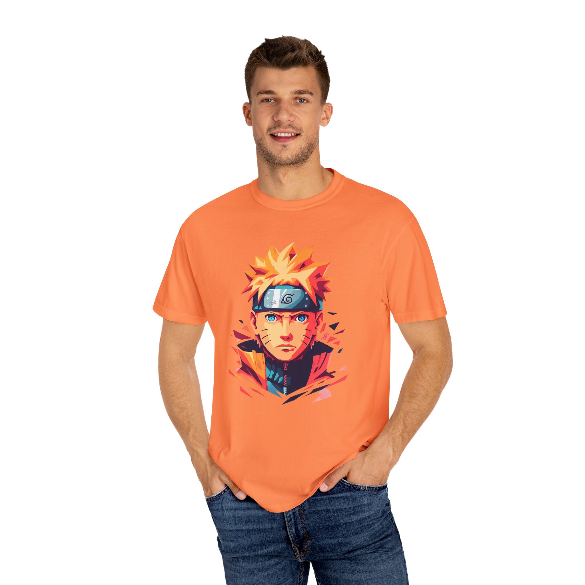 Naruto Inspired Unisex T-Shirt, Casual Wear, Anime Merchandise, Gift for Fans, Summer Style, Comfortable Tee