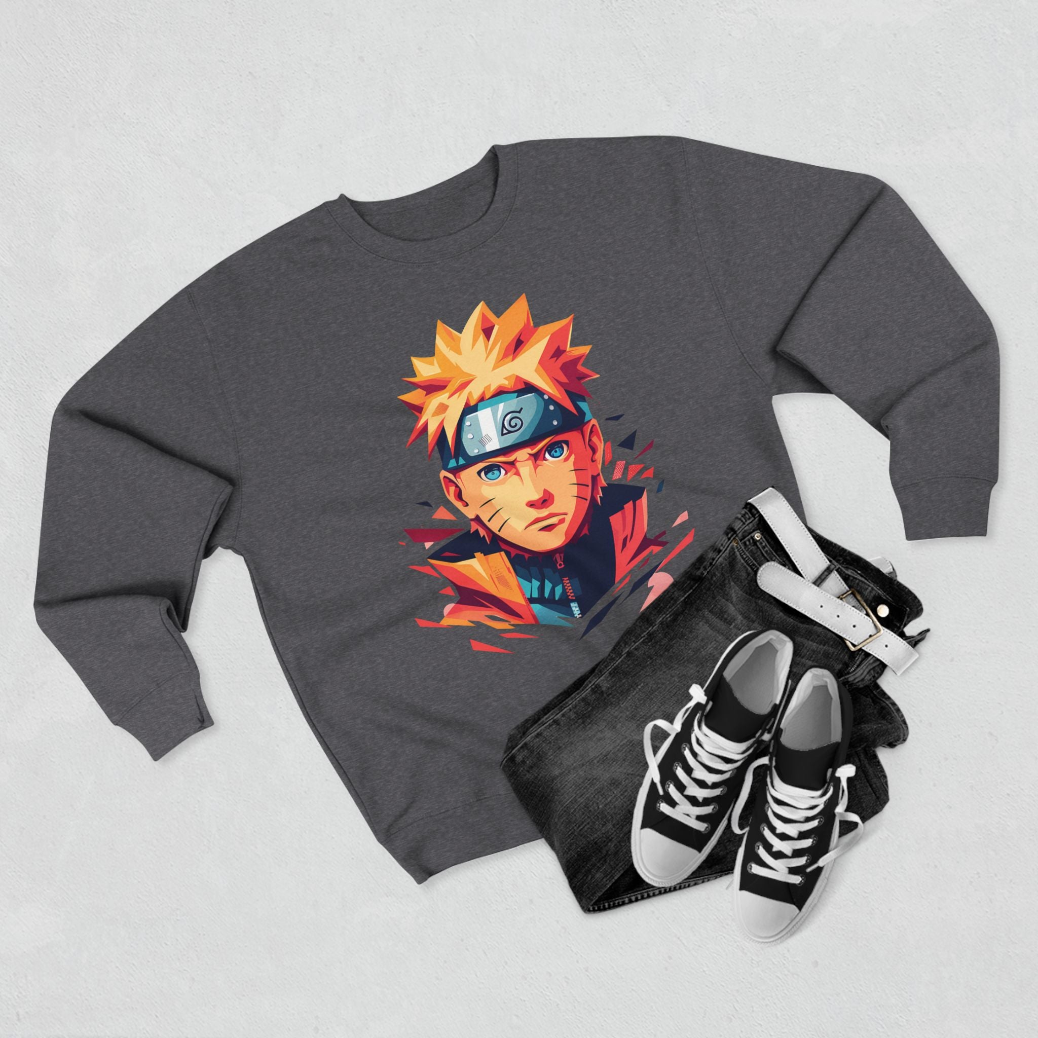 Naruto Anime Crewneck Sweatshirt - Cool and Beautiful Design
