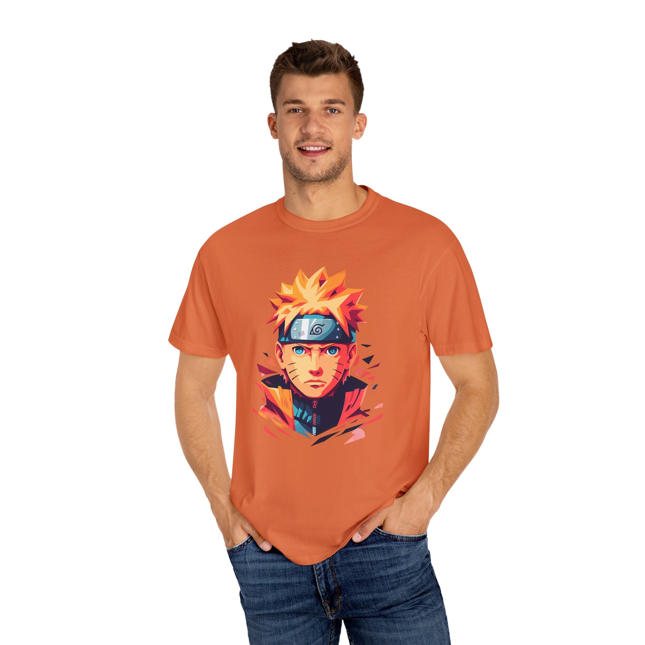 Naruto Inspired Unisex T-Shirt, Casual Wear, Anime Merchandise, Gift for Fans, Summer Style, Comfortable Tee