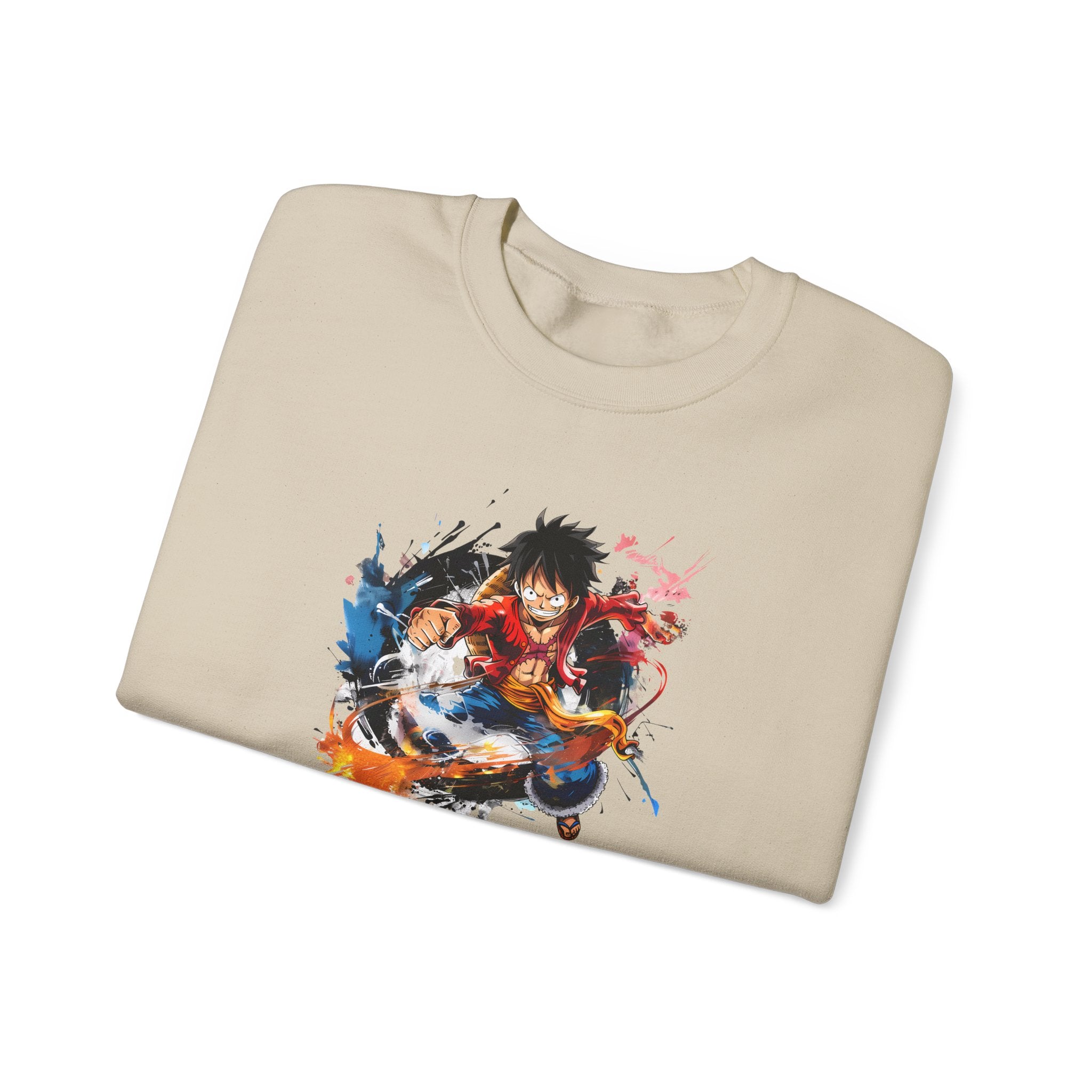 Anime Crewneck Sweatshirt - Cool One Piece Design