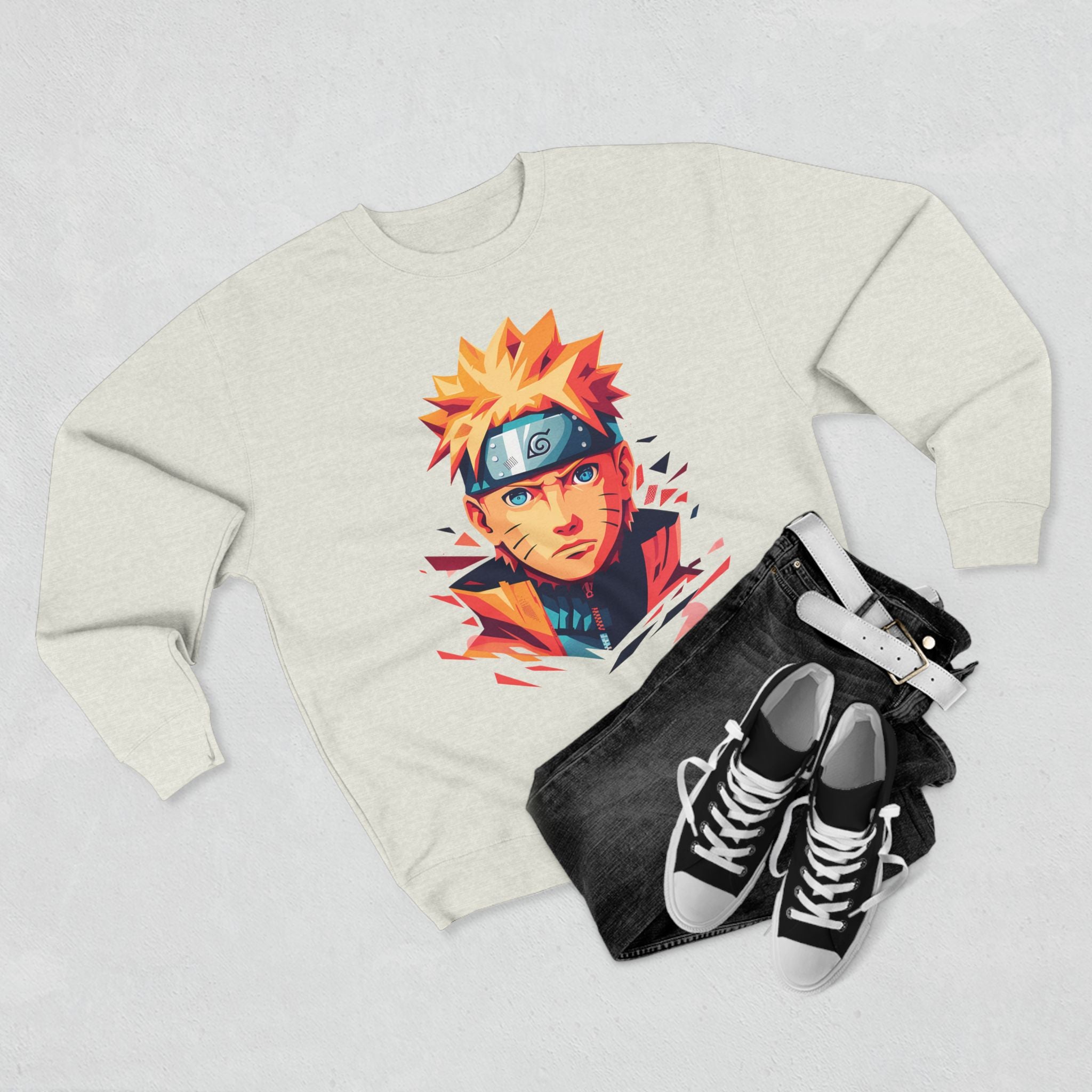 Naruto Anime Crewneck Sweatshirt - Cool and Beautiful Design