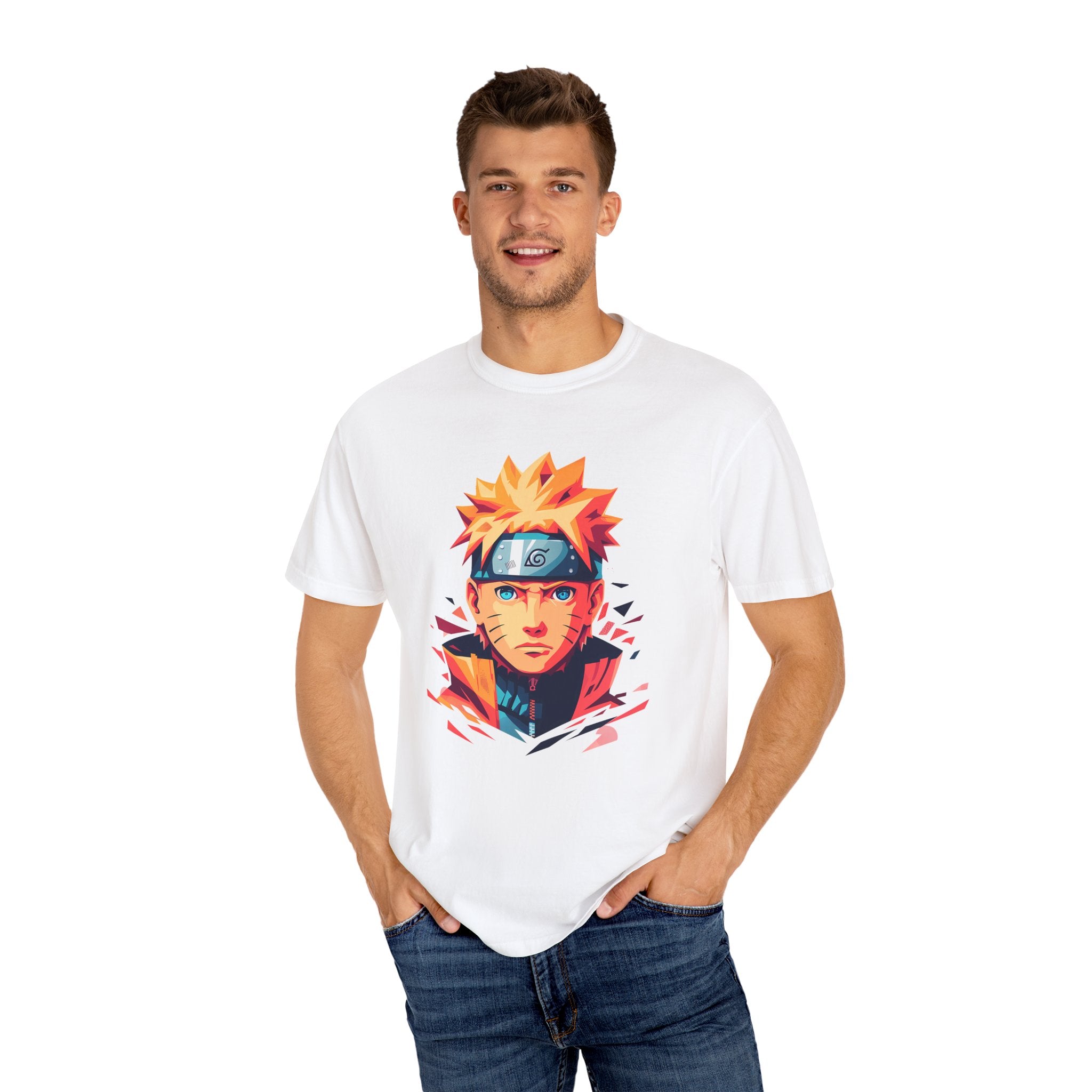 Naruto Inspired Unisex T-Shirt, Casual Wear, Anime Merchandise, Gift for Fans, Summer Style, Comfortable Tee