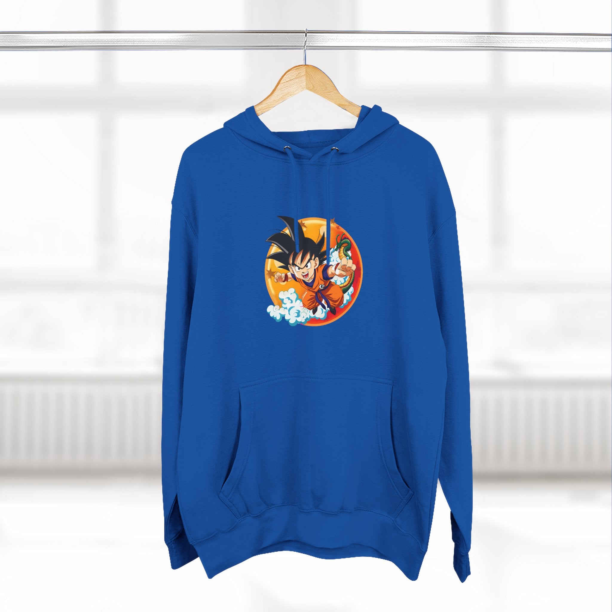 Fleece Hoodie Dragon Ball Son Goku Design