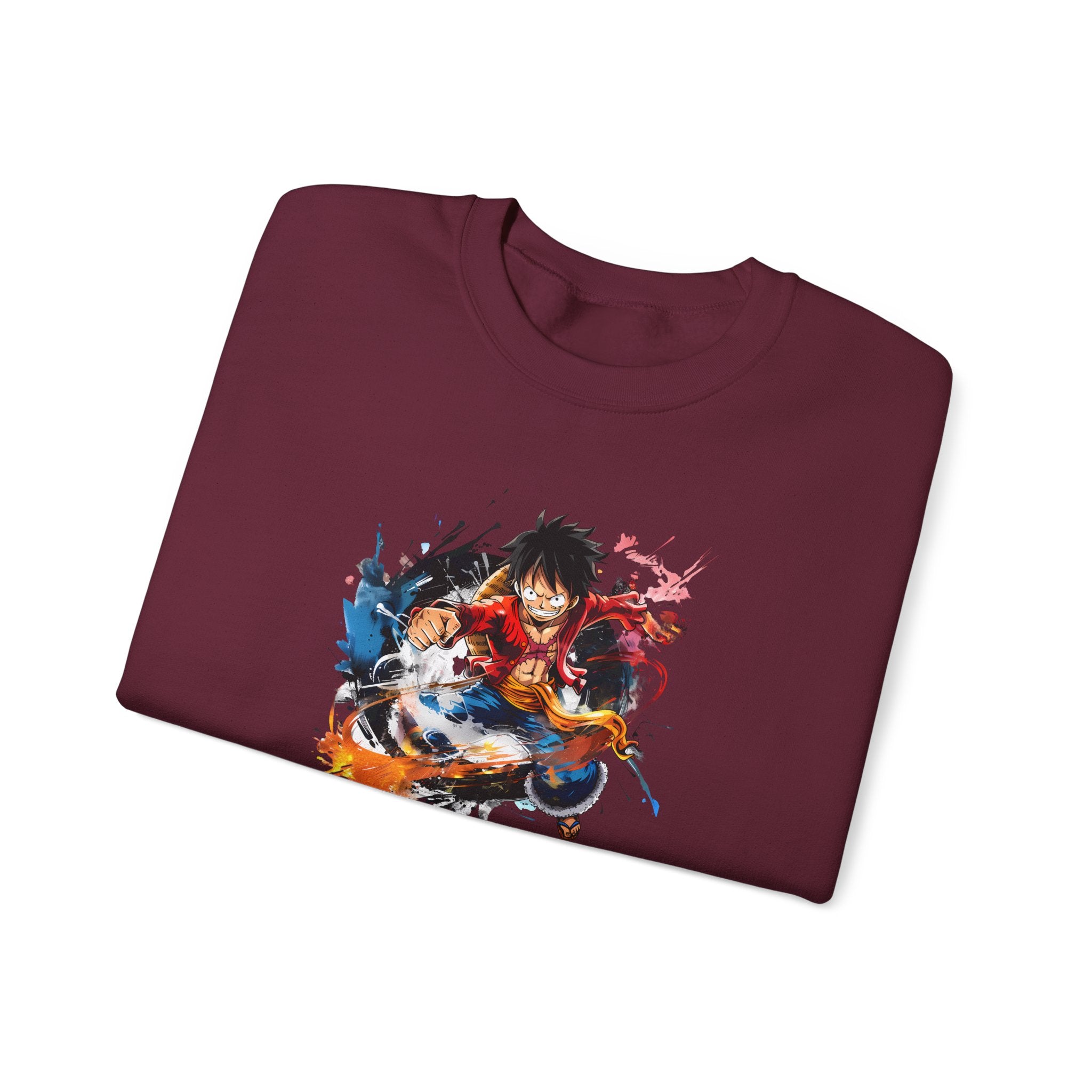 Anime Crewneck Sweatshirt - Cool One Piece Design