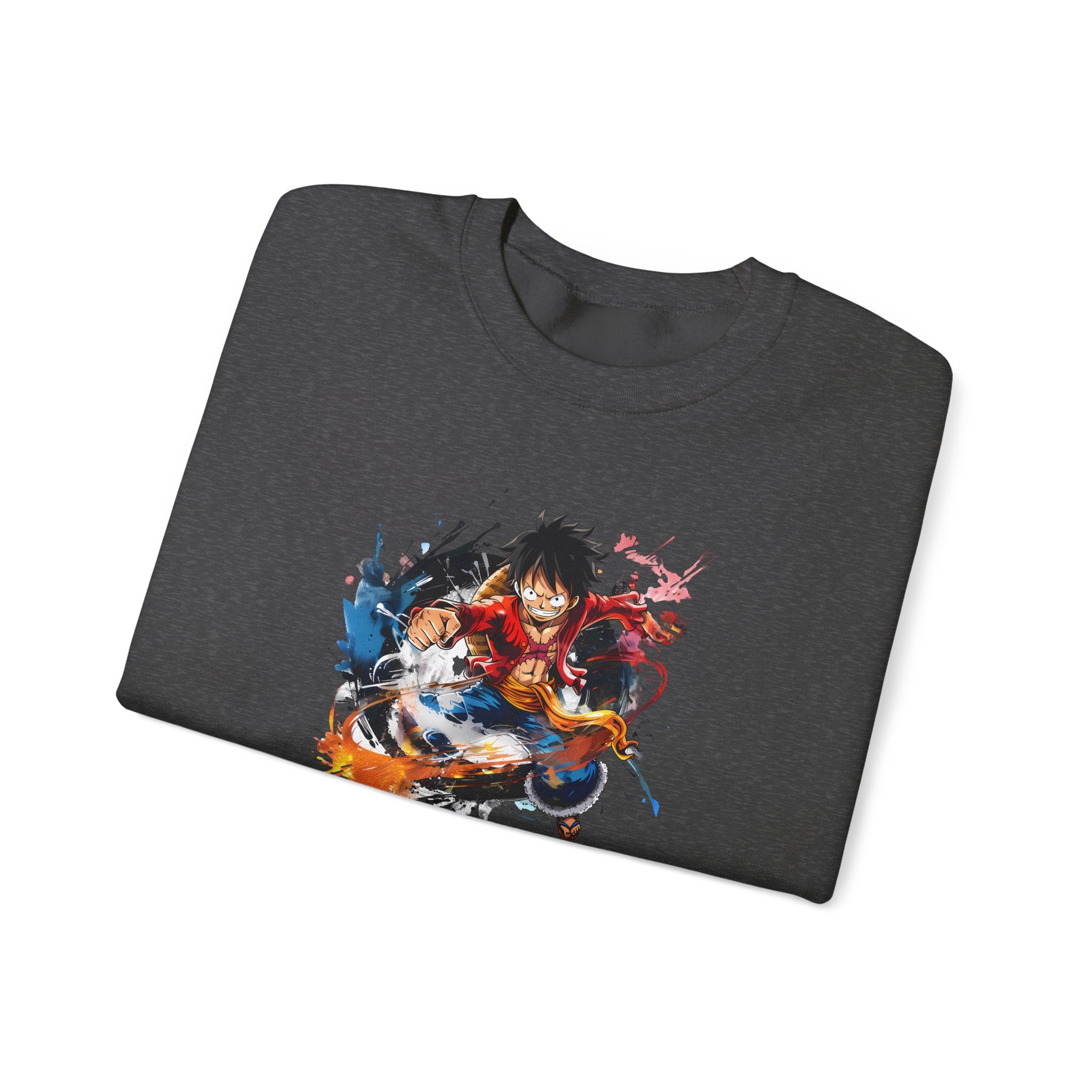 Anime Crewneck Sweatshirt - Cool One Piece Design