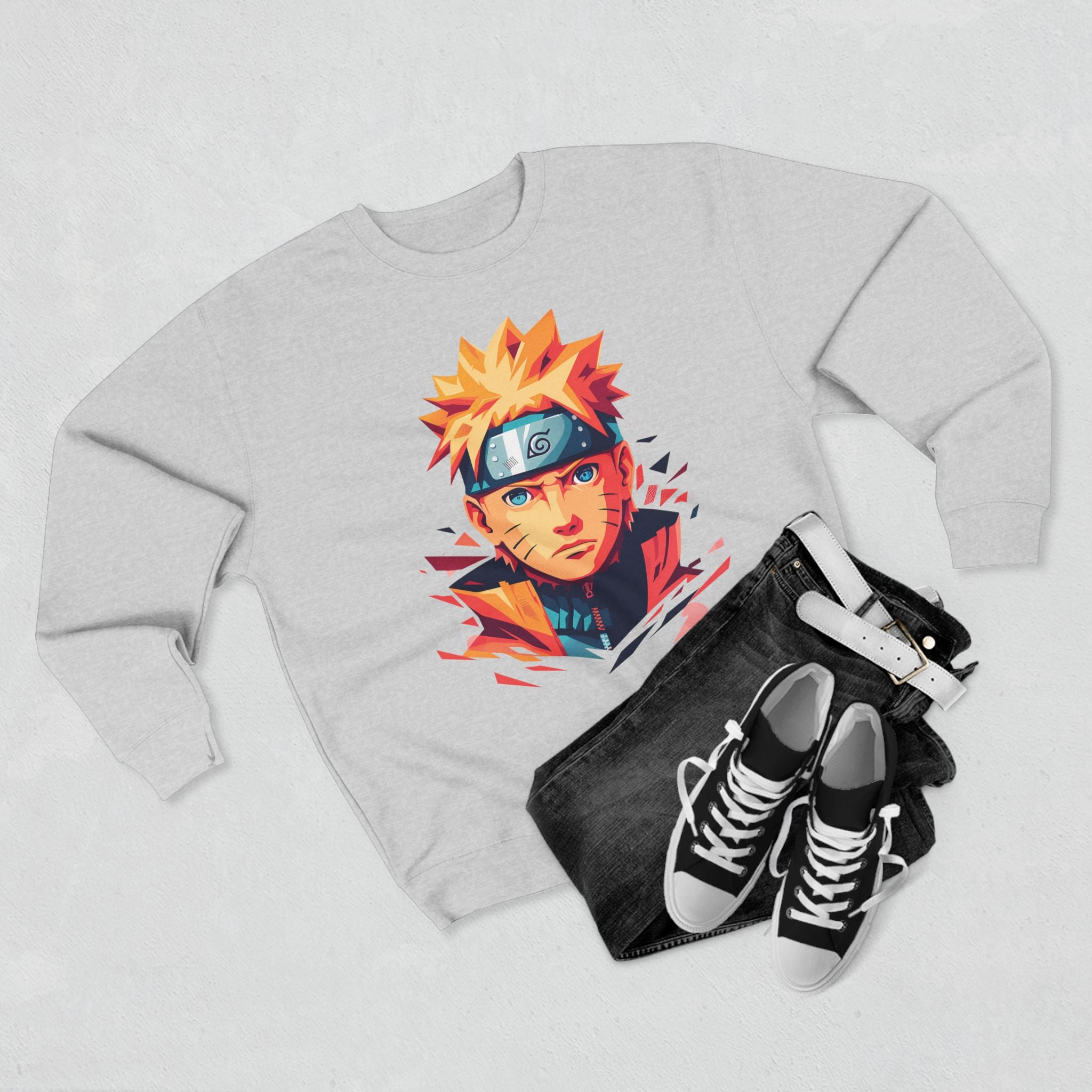 Naruto Anime Crewneck Sweatshirt - Cool and Beautiful Design