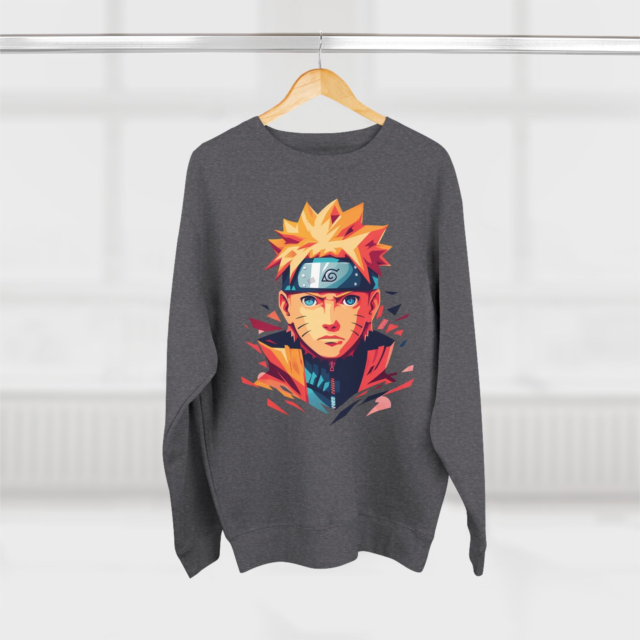 Naruto Anime Crewneck Sweatshirt - Cool and Beautiful Design