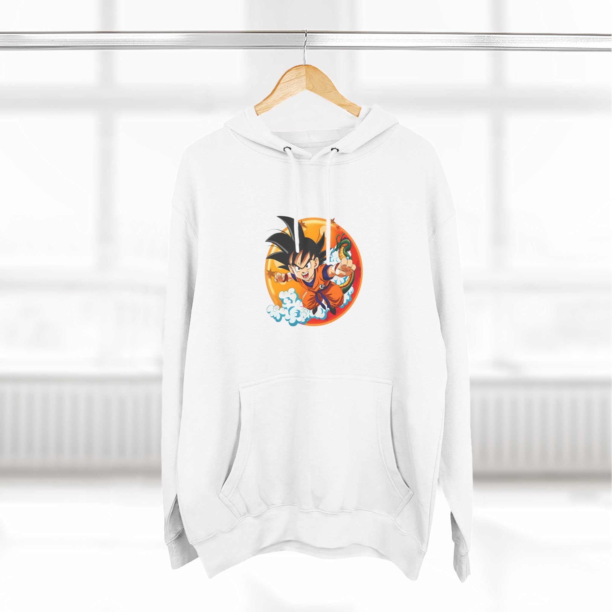 Fleece Hoodie Dragon Ball Son Goku Design