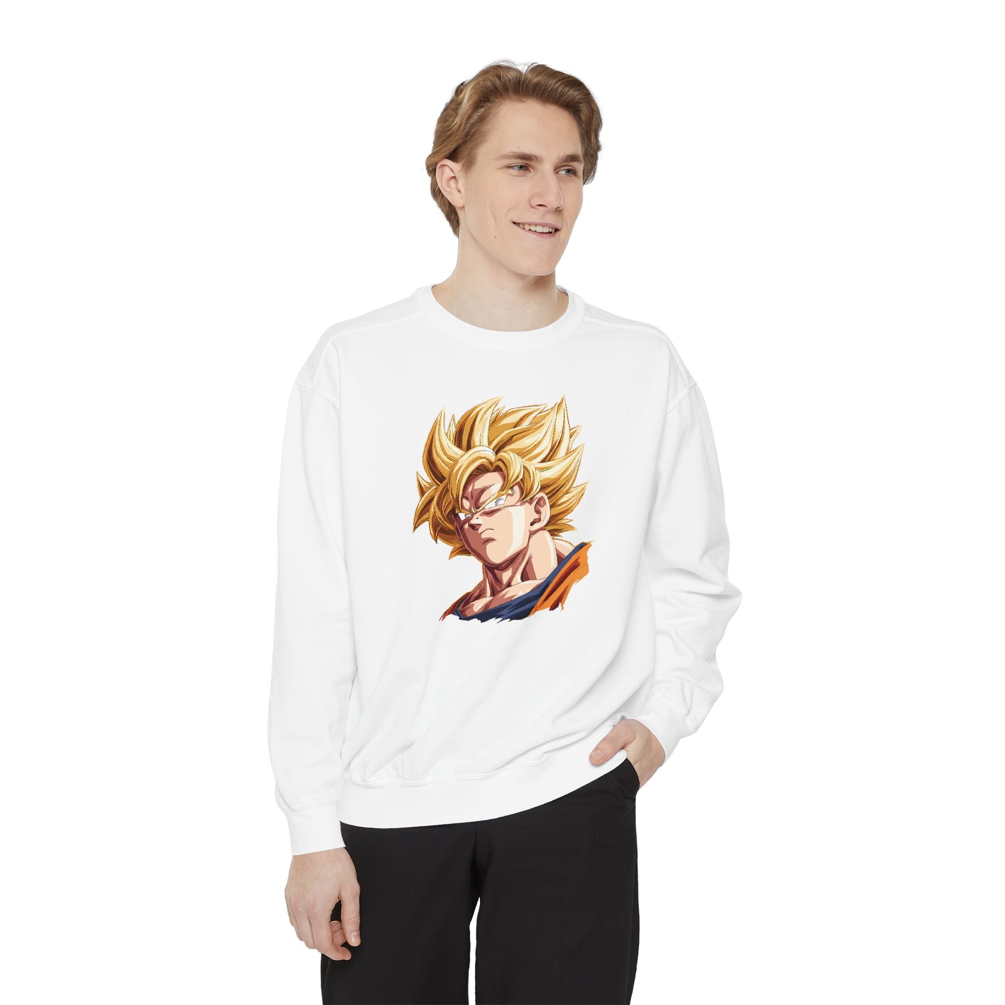 Goku Super Sayajin1 Unisex Sweatshirt - DragonBall Fan Apparel