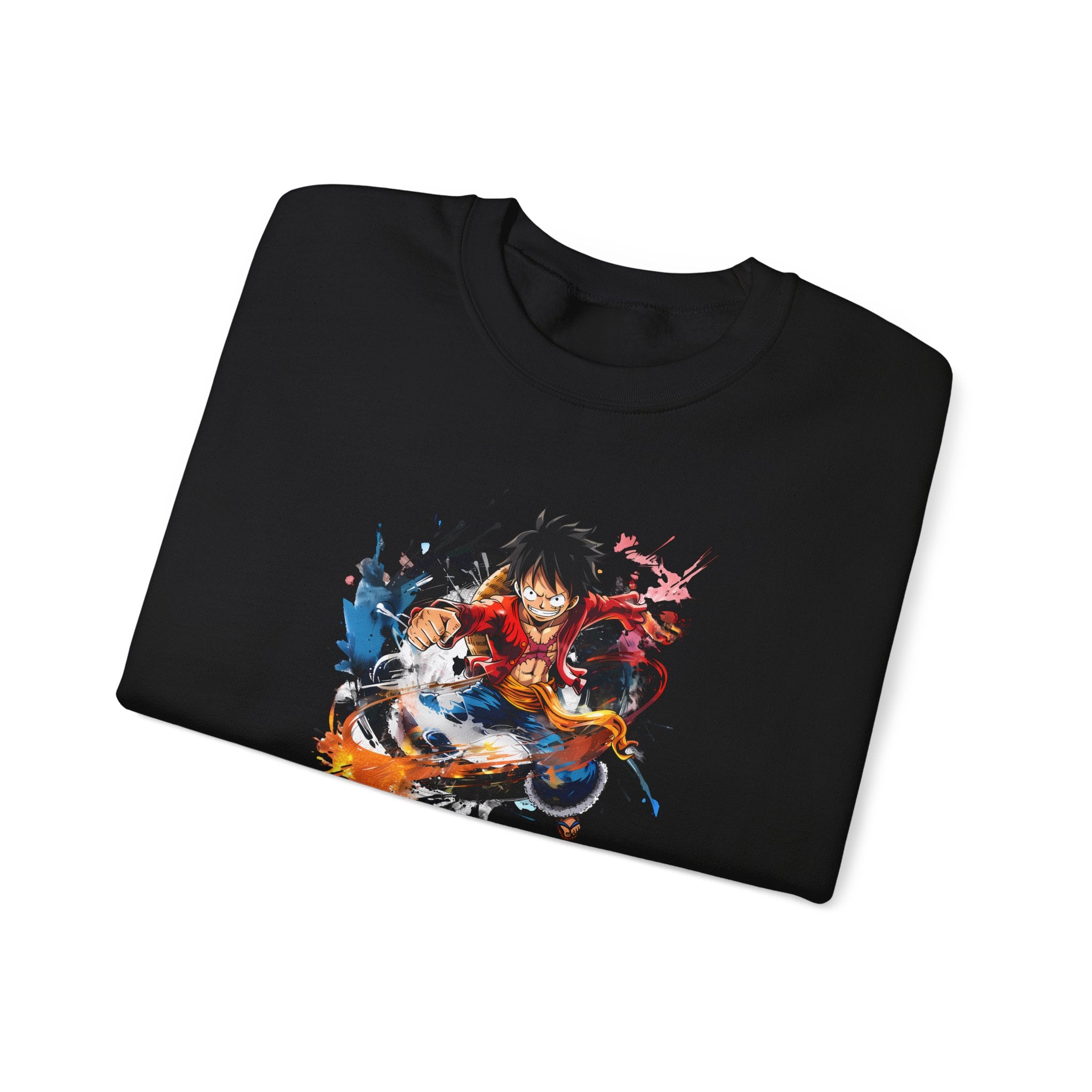 Anime Crewneck Sweatshirt - Cool One Piece Design