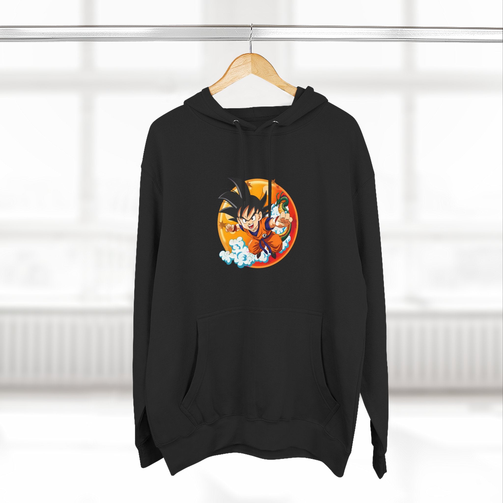 Fleece Hoodie Dragon Ball Son Goku Design
