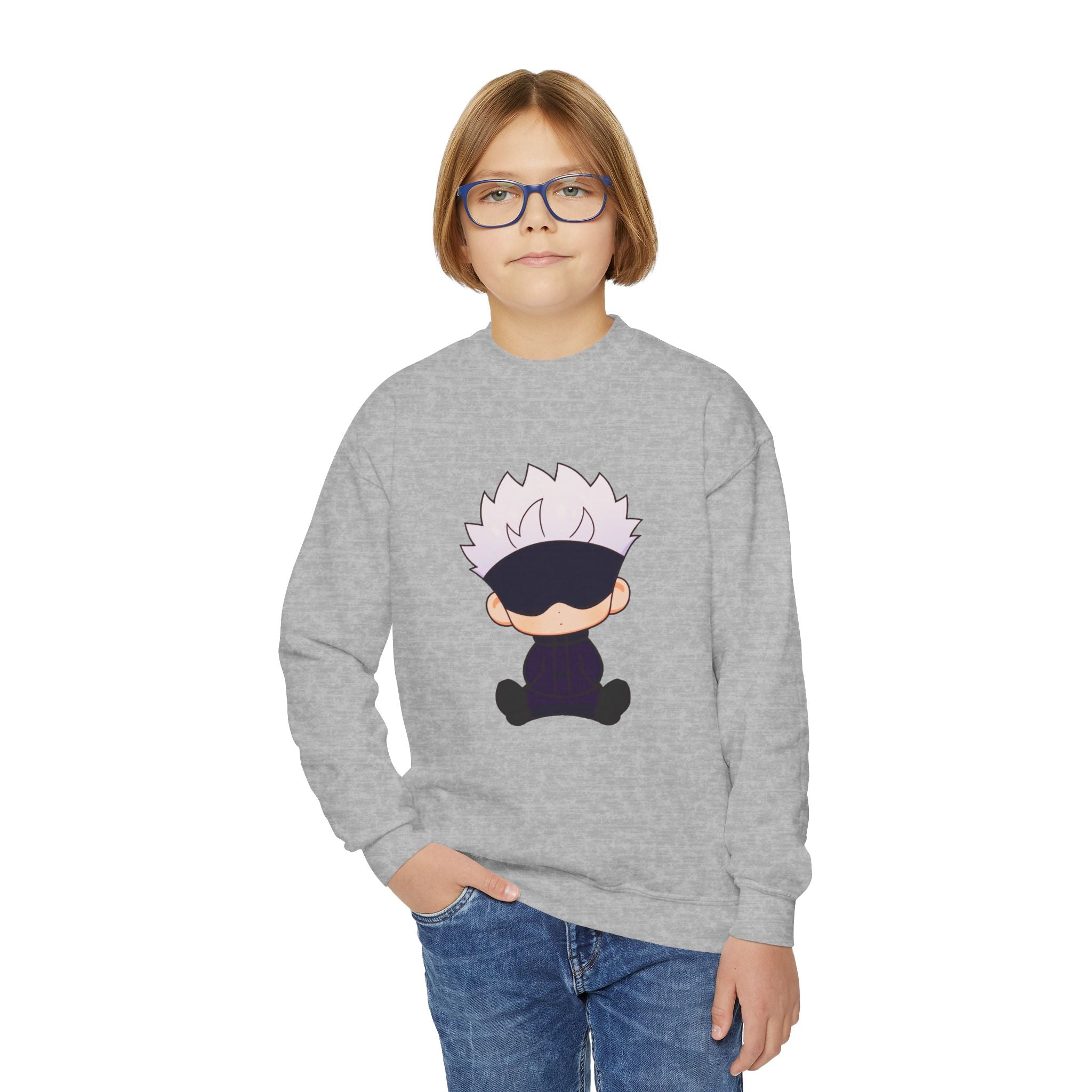 Youth Sweatshirt - Gojo Satoru Cute Minion Anime Design