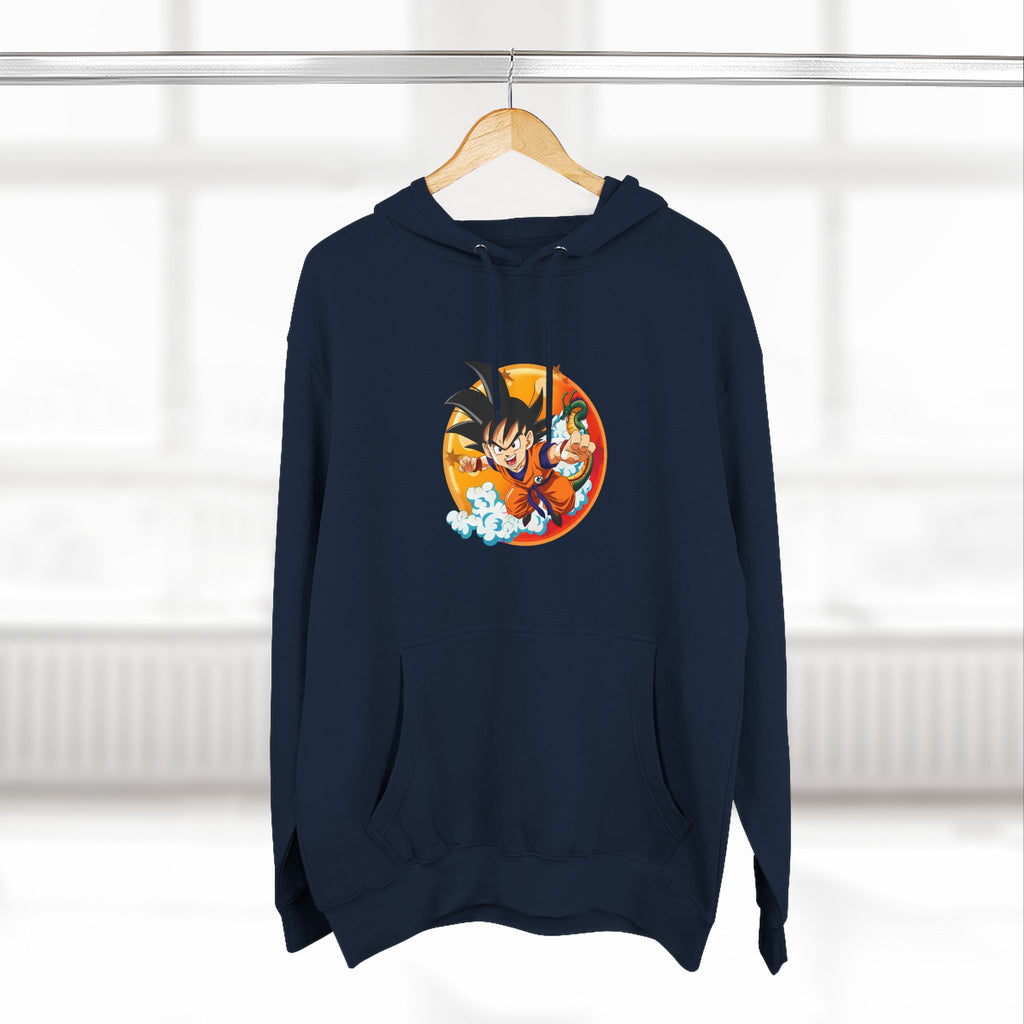 Fleece Hoodie Dragon Ball Son Goku Design