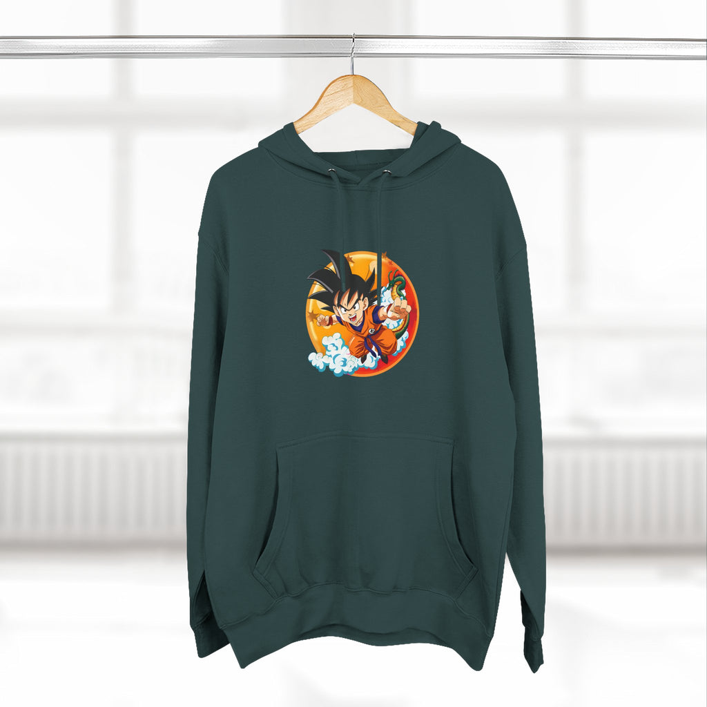 Fleece Hoodie Dragon Ball Son Goku Design