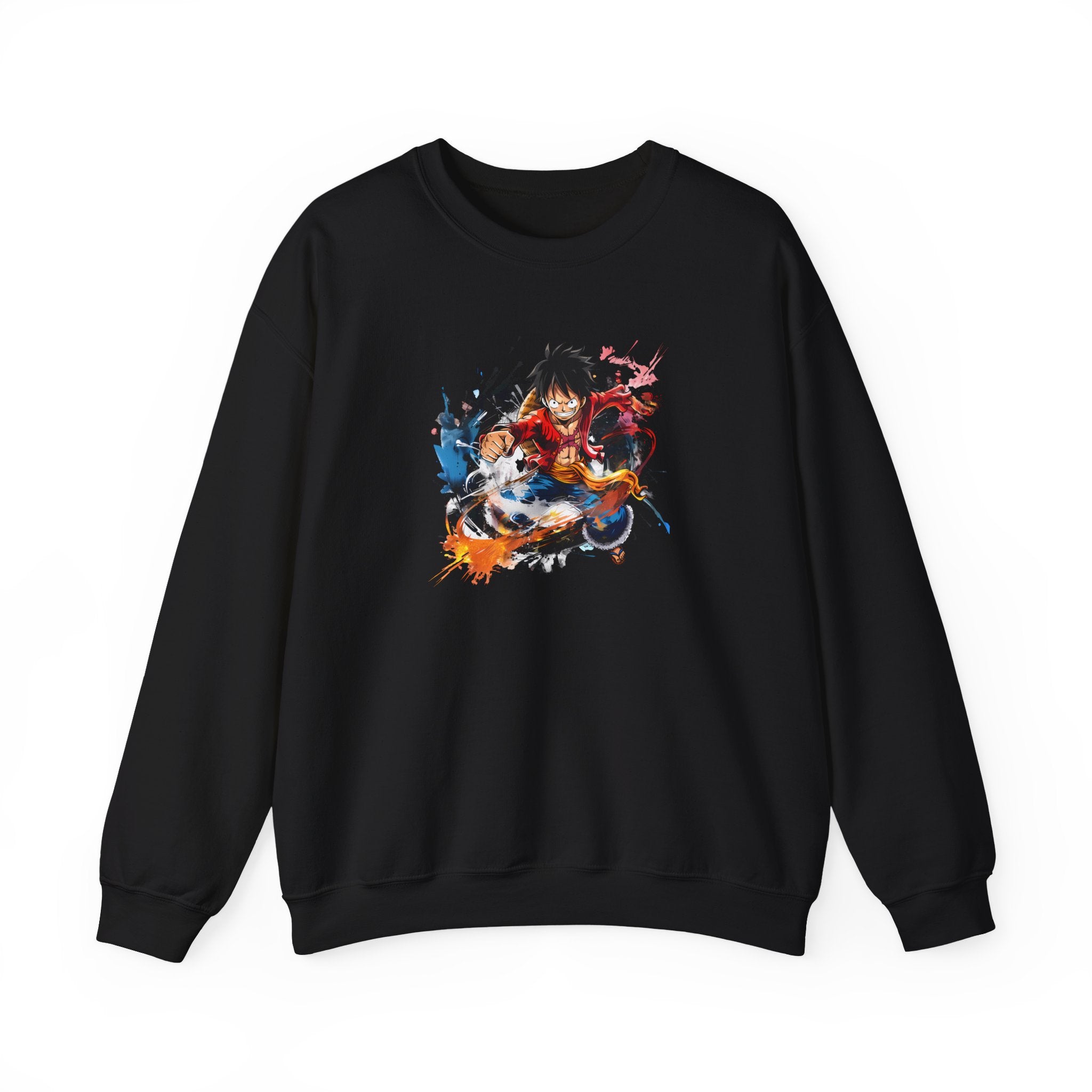 Anime Crewneck Sweatshirt - Cool One Piece Design