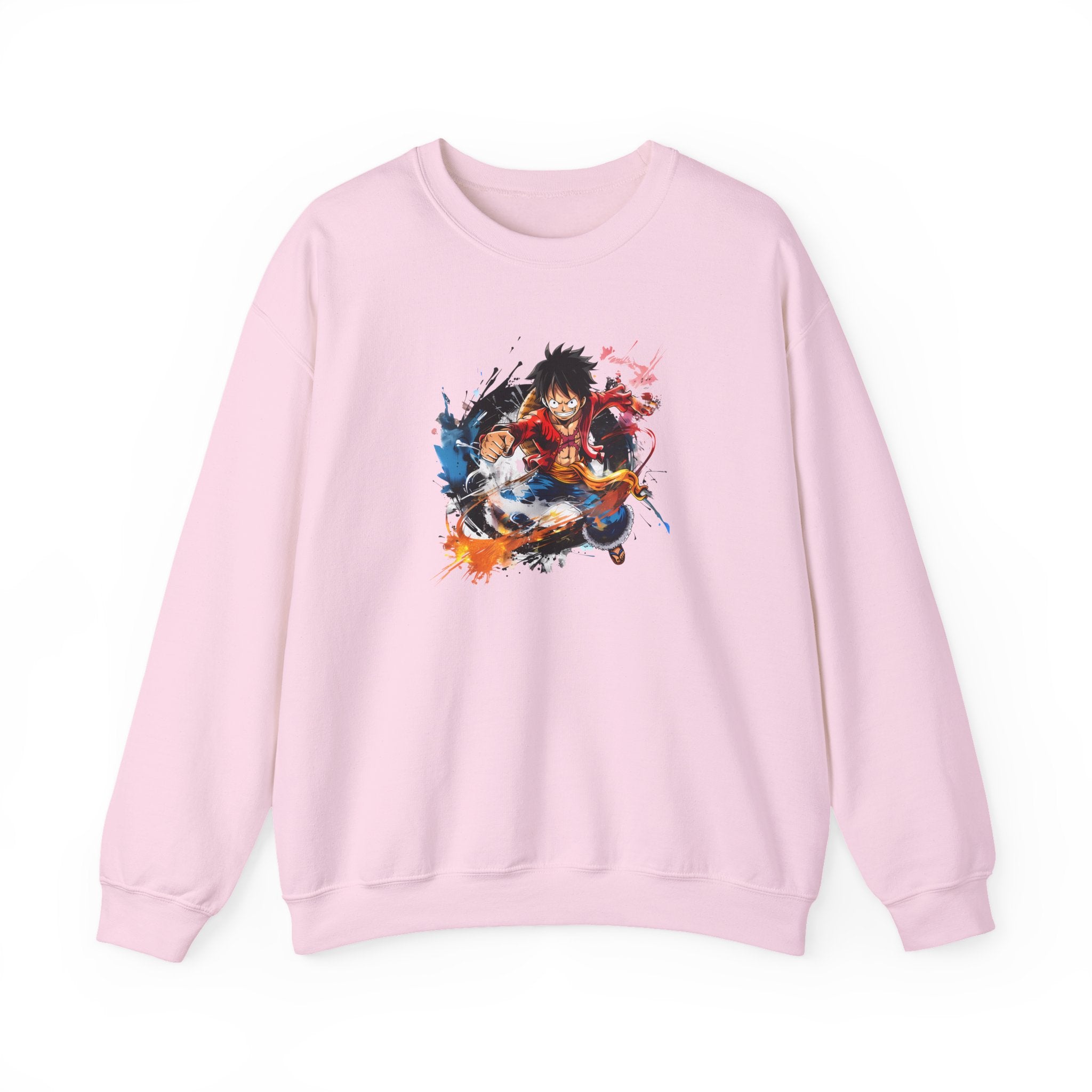 Anime Crewneck Sweatshirt - Cool One Piece Design