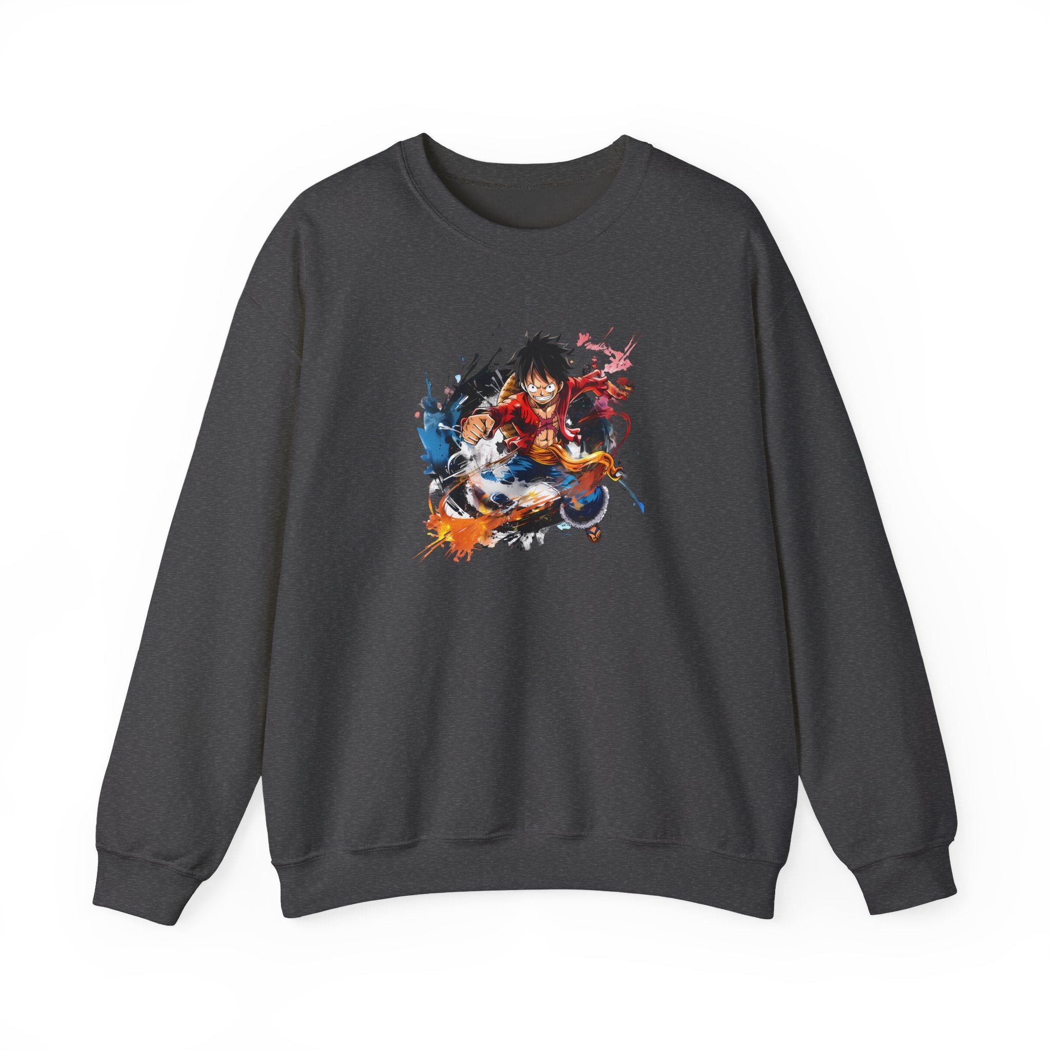 Anime Crewneck Sweatshirt - Cool One Piece Design