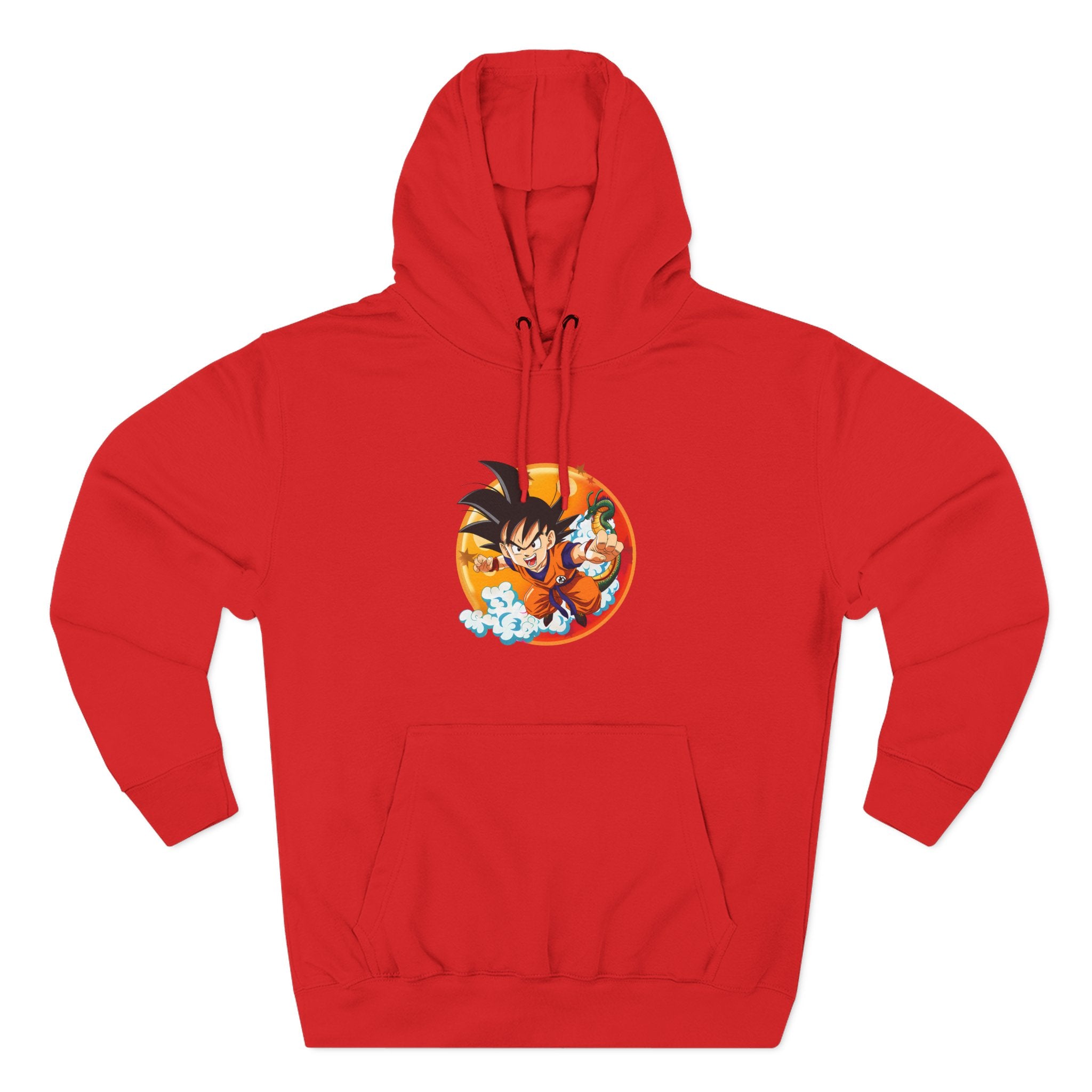 Fleece Hoodie Dragon Ball Son Goku Design