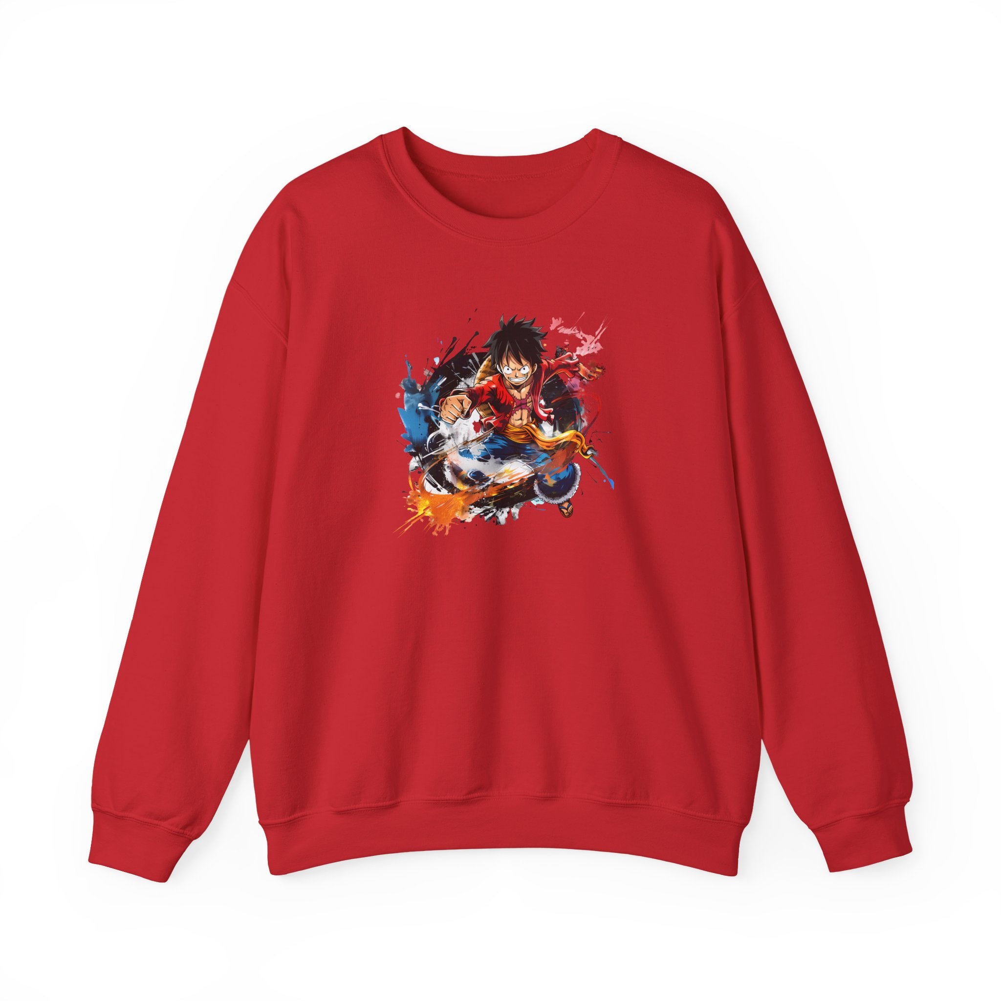 Anime Crewneck Sweatshirt - Cool One Piece Design