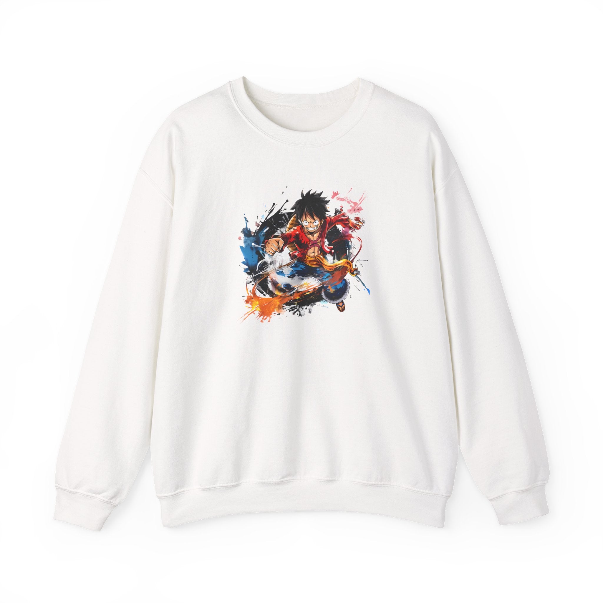 Anime Crewneck Sweatshirt - Cool One Piece Design